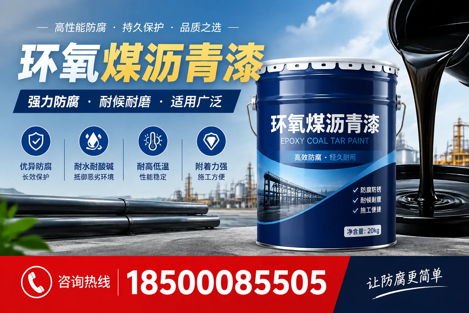 环氧煤沥青漆在不同气候条件下的表现分析，滁州适用性